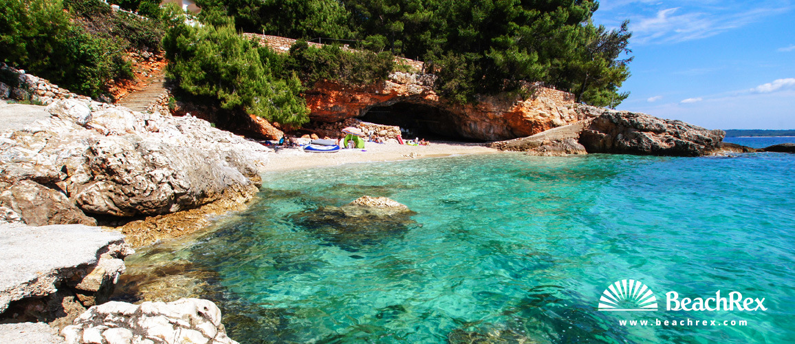 Beach Petar Ica Zavala Island Hvar Dalmatia Split Croatia